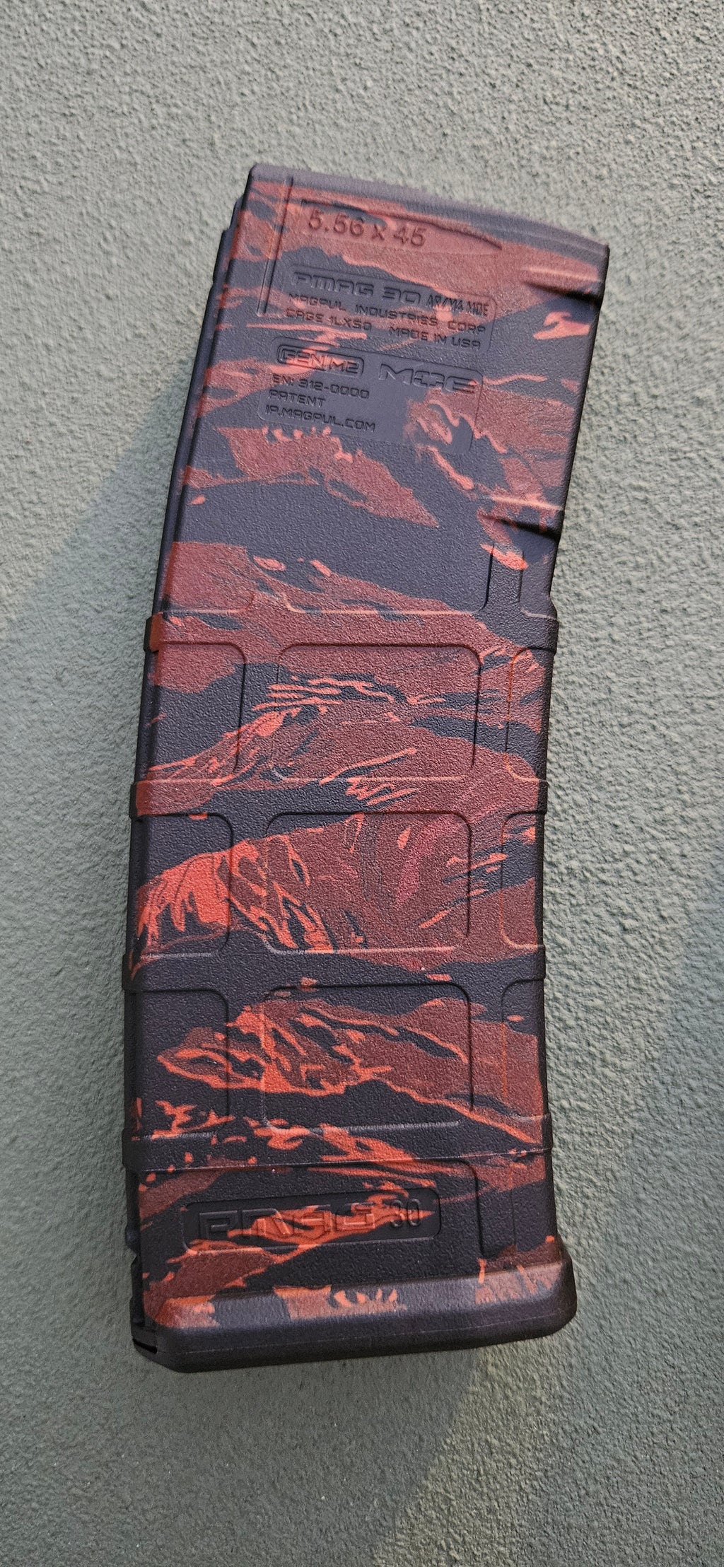 Orange tiger stripe camo (for my fellow hunters)